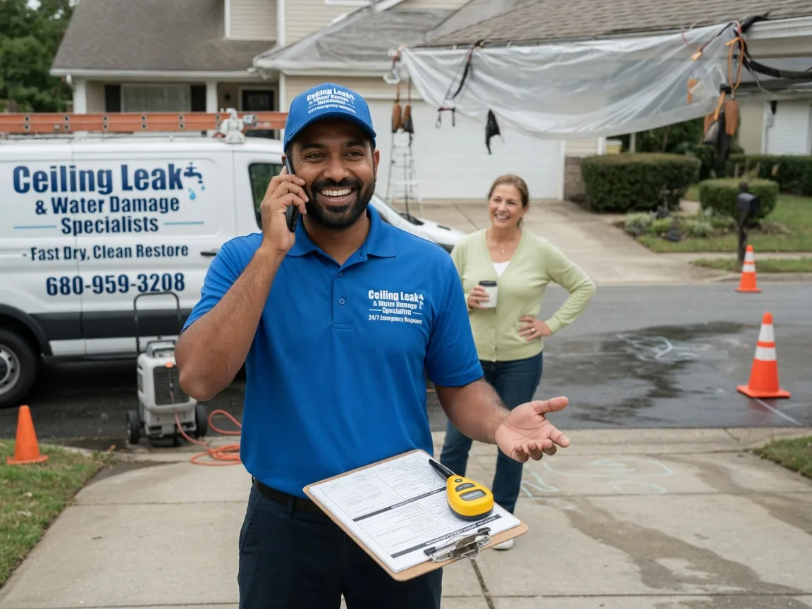 Ceiling Leak Cleanup Independence, OR FAQs